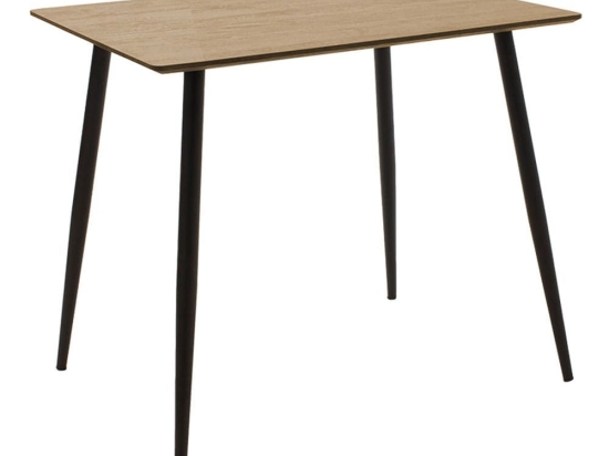 Τραπέζι Cuba 127-000137 70x70x75cm Sonoma-Black