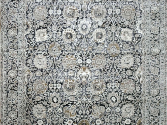 Χαλί Serenity 20619-956 Beige-Black Merinos 160X230cm