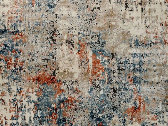 Χαλί Serenity 18580-110 Beige-Blue Merinos 200X290cm