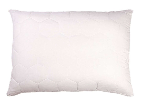 Κάλυμμα Μαξιλαριού Καπιτονέ Σετ 2τμχ White DimCol 45 Χ 65 45x65cm 100% Βαμβάκι