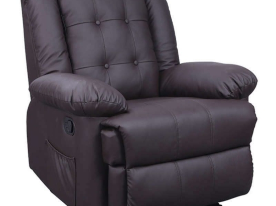 Πολυθρόνα Scarlet Massage Brown 90Χ93Χ100εκ. 15.0002 Τεχνόδερμα