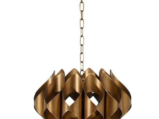 Φωτιστικό Οροφής 155-125-019 45x45x31cm 1xE27 60W Bronze-Black
