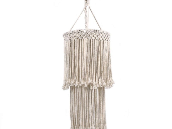 Φωτιστικό Οροφής Zambia 36208 Φ30x60cm 1xE27 Beige GloboStar