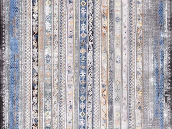 Χαλί Quares 31637-110 Multi Merinos 240X300cm