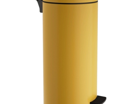 Κάδος Απορριμμάτων Soft Close 20Lt 18-310-603 25x55cm Matte Yellow Pam&Co Ανοξείδωτο Ατσάλι