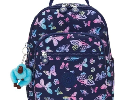 Σακίδιο Πλάτης Παιδικό Seoul S Butterfly Fun I5357-F5K 35x25,5x16cm 14lt Multi Kipling Polyamide