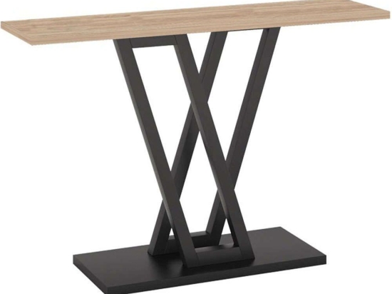 Κονσόλα Wirmo 197-000227 110x30x80cm Natural-Black