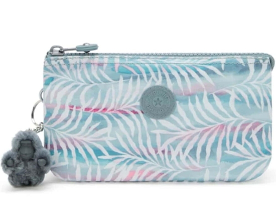Τσαντάκι Χειρός Creativity Palmtree Leaves I7410-3QN 11x18,5x4cm Multi Kipling