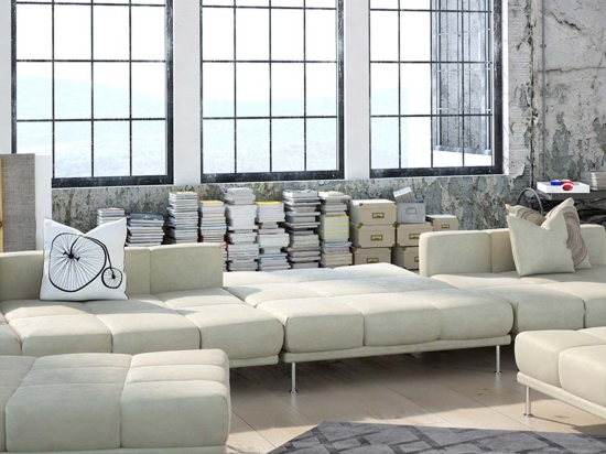 Χαλί Luxury 310 Grey-Anthracite Kayoom 200X290cm