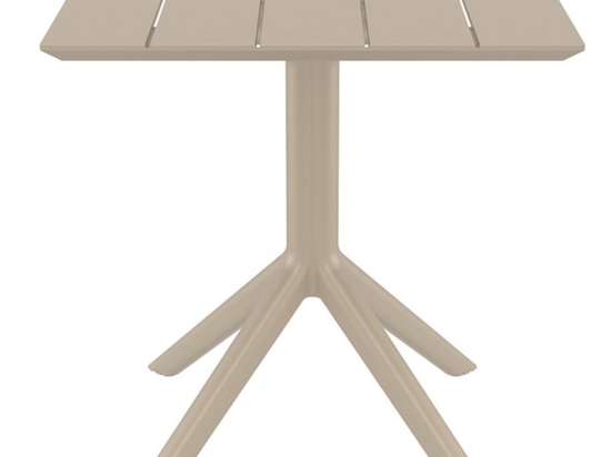 Τραπέζι Paris 20.0864 70x70x74cm Taupe