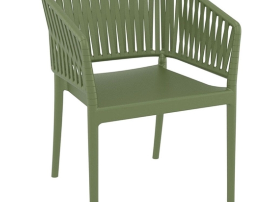 Πολυθρόνα Portofino 20.0874 58x58x80cm Olive Green Siesta
