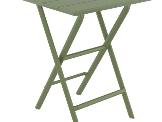 Τραπέζι Πτυσ/νο Helen 20.0895 60x60x74cm Olive Green