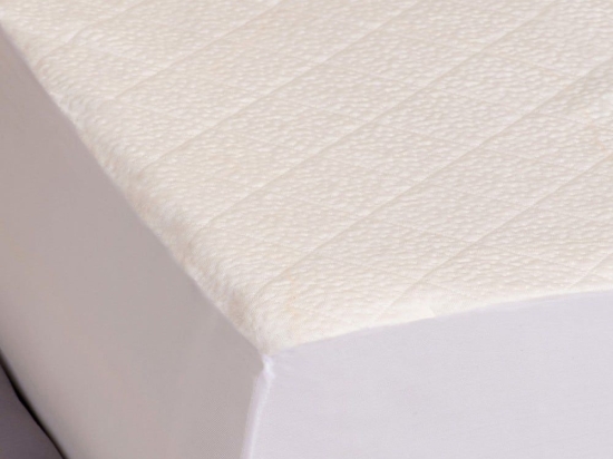 Προστατευτικό Στρώματος Bamboo Jacquard Αδιάβροχο White Melinen King Size 180x240cm Bamboo-Πολυέστερ