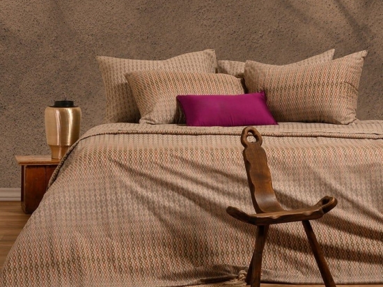 Σεντόνια Tundra Με Λάστιχο (Σετ 4τμχ) Beige Melinen King Size 180x232cm Βαμβάκι-Πολυέστερ
