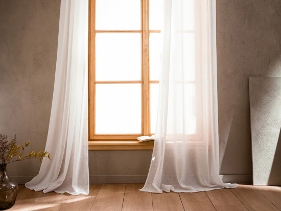 Κουρτίνα Combe SS24 502 Με Σιρίτι Off White Gofis Home 200x295 Πολυέστερ