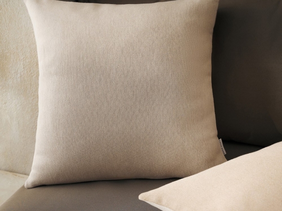 Μαξιλαροθήκη Διακοσμητική Marian 336/41 Ground Beige Gofis Home 50X50 Βαμβάκι-Ακρυλικό