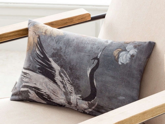 Μαξιλαροθήκη Διακοσμητική 697 Tomy Grey Gofis Home 30Χ45 30x45cm 100% Βαμβάκι