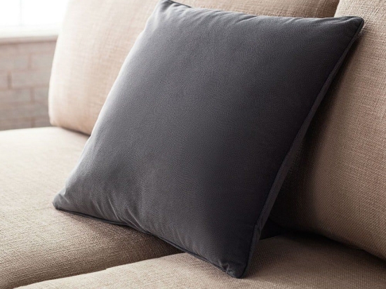 Μαξιλαροθήκη Διακοσμητική Loriane 956/15 Grey Gofis Home 43X43 Πολυέστερ