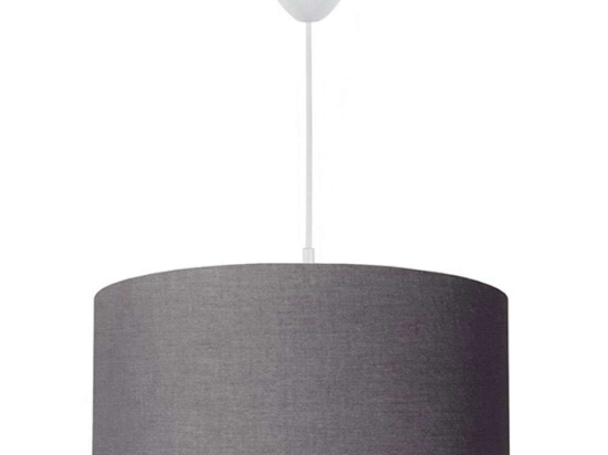 Φωτιστικό Οροφής PWL-1091 202-000111 1xΕ27 Φ38x70cm Anthracite-Brown