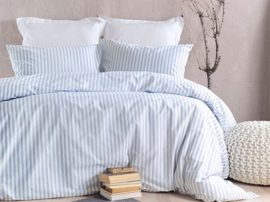 Μαξιλαροθήκες Eloise (Σετ 2τμχ) Light Blue Ρυθμός 50Χ70 100% Βαμβάκι