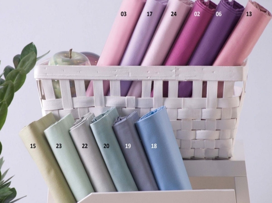 Παπλωματοθήκη Σετ 3τμχ. Madonna 18 Light Blue Ρυθμός Υπέρδιπλο 230x250cm 100% Βαμβάκι