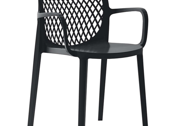 Πολυθρόνα Laria 21.0018 54x51x80cm Black