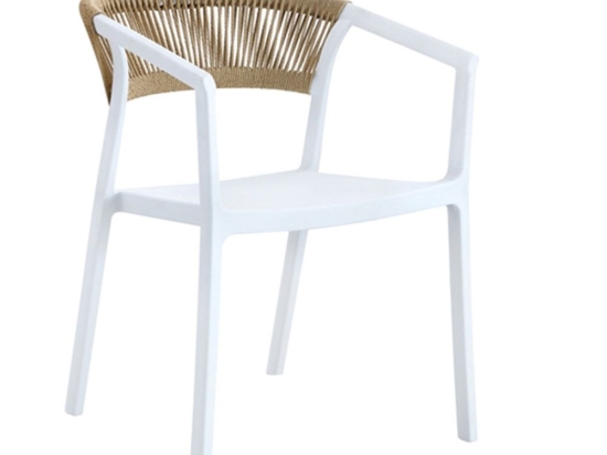 Πολυθρόνα Elma 21.0043 56x55x76cm White Zita Plus