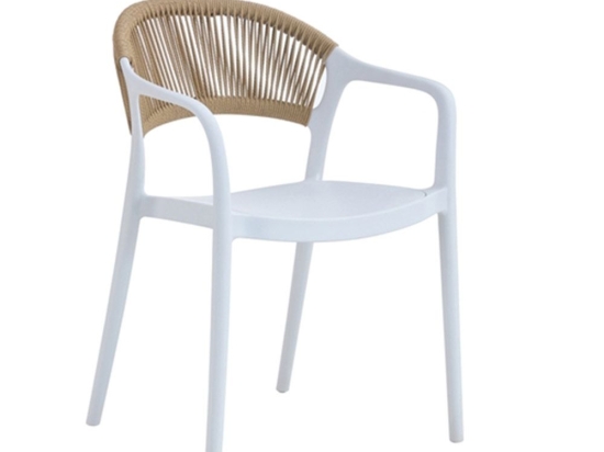 Πολυθρόνα Bery 21.0047 57x54x81cm White Zita Plus