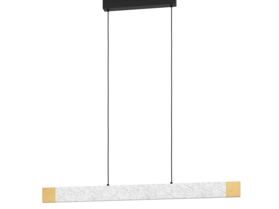 Φωτιστικό Οροφής - Ράγα Vallelado 390386 Led 109x150cm Grey-Brown Eglo
