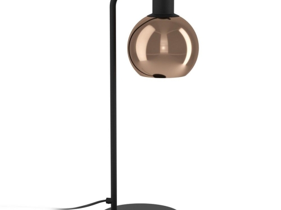 Φωτιστικό Επιτραπέζιο Cordoba 390389 Ε27 18x50cm Black-Copper Eglo