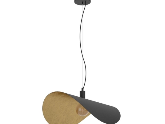Φωτιστικό Οροφής Κρεμαστό 390429 Ε27 80x55x200cm Black-Gold Eglo