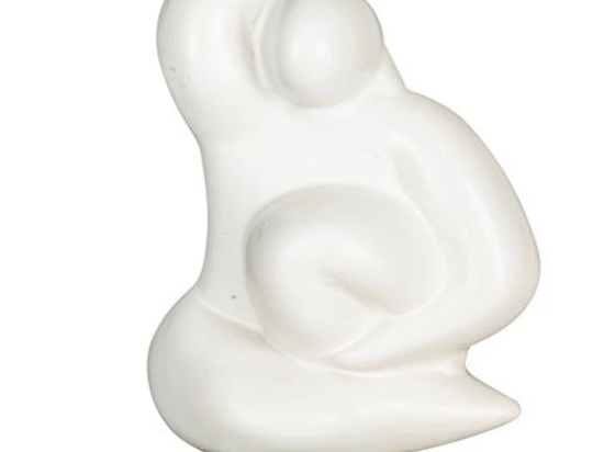 Διακοσμητικό Αντικείμενο Forteau 427001 14,2x10,8x19cm White Eglo Κεραμικό