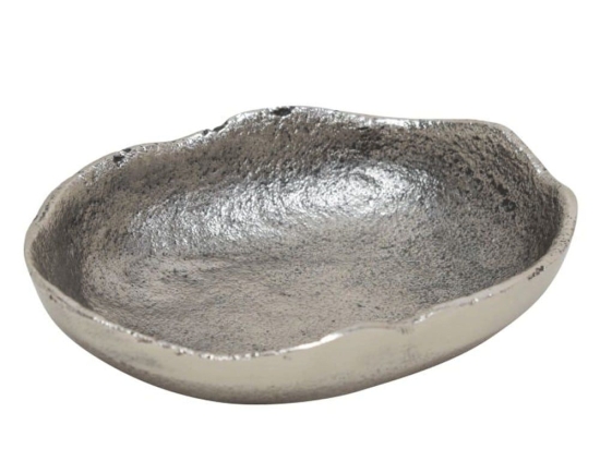 Διακοσμητικό Μπωλ Forleyet 427041 Φ13,5x10x3cm Silver Eglo Αλουμίνιο