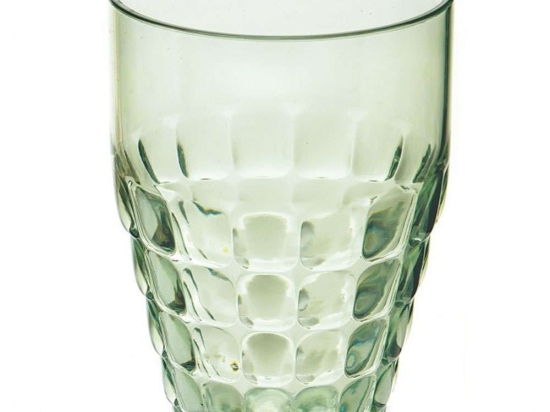 Ποτήρι Νερού Tiffany 22570160 510ml 22570160 9x13cm Green Guzzini Πλαστικό