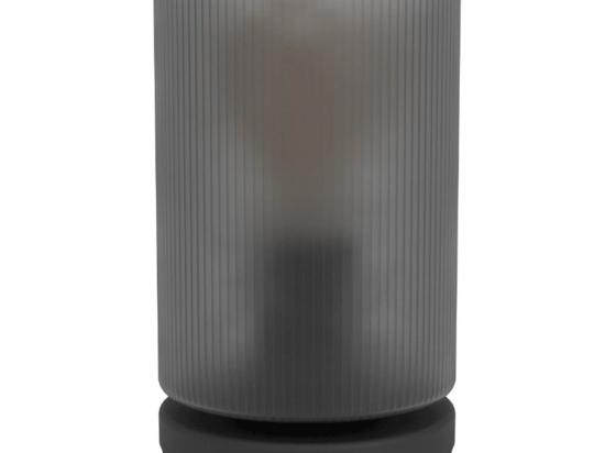 Φωτιστικό Επιτραπέζιο Colomera 901164 12x19,5cm 1xE27 Black-Smoke Eglo
