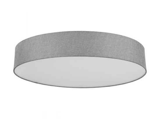 Φωτιστικό Οροφής-Πλαφονιέρα Led Romao-C 98669 Ble-Rgb/Cct Ø760 2700-6500K Grey Eglo Μέταλλο,Ύφασμα