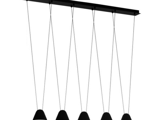 Φωτιστικό Οροφής-Ράγα Led Palbieta 99013 3000K Black Eglo Μέταλλο,Πλαστικό