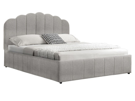 Κρεβάτι Tatiana (Για Στρώμα 160x200cm) 234-000001 Με Αποθηκευτικό Χώρο 218x175x122cm Grey Διπλό