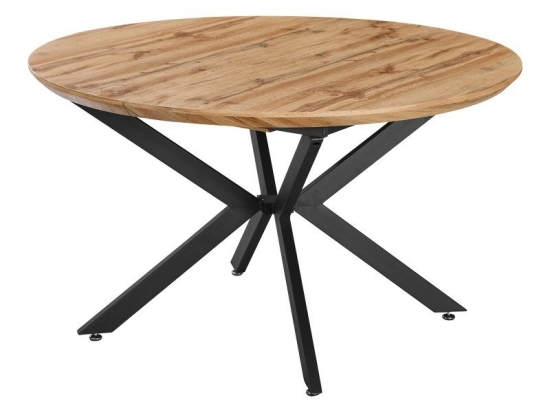 Τραπέζι Επεκτεινόμενο Edina 235-000041 130-170x130x75cm Sonoma-Black
