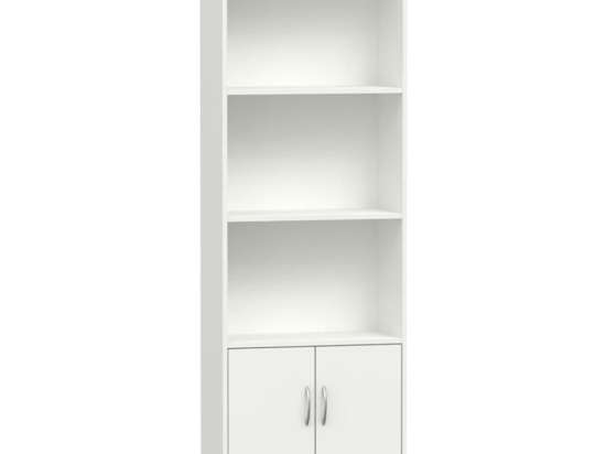 Βιβλιοθήκη Negan 248-000016 60x29x166cm White