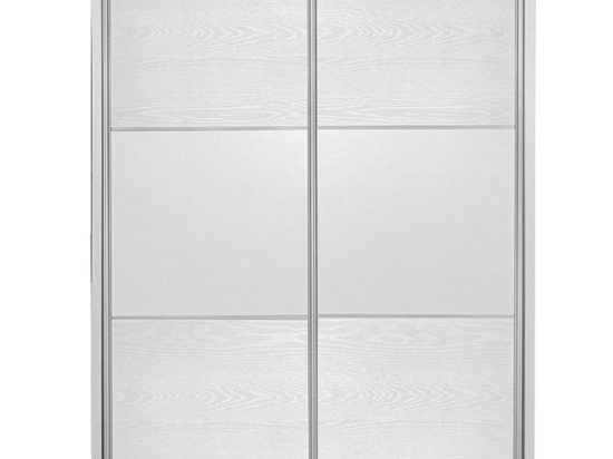 Ντουλάπα Δίφυλλη Chase 152,5x56,5x185cm White Δίφυλλη