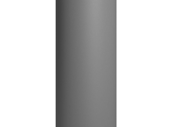 Καλάθι Απλύτων 30Lt 2560-163 25x60cm Matte Concrete Grey Pam&Co Ανοξείδωτο Ατσάλι