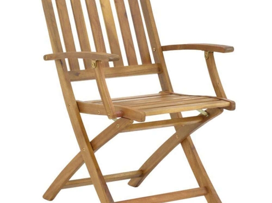 Πολυθρόνα Πτυσσόμενη Mobie 282-000014 56x61x89cm Natural