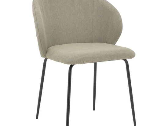 Καρέκλα Olympian 50x55x83cm Grey-Beige-Black