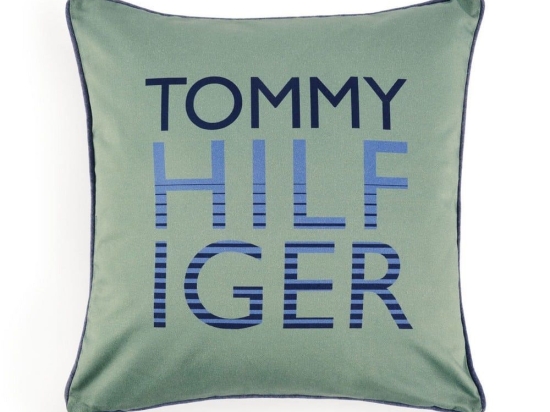 Μαξιλαροθήκη Διακοσμητική Surplus 684893 Khaki Tommy Hilfiger 40Χ40 100% Βαμβακοσατέν