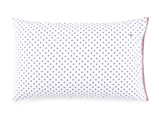 Μαξιλαροθήκη Marina Dots 698773 Blue Tommy Hilfiger 50X80 100% Βαμβάκι