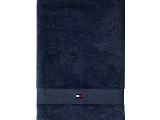 Πετσέτα Legend Navy Tommy Hilfiger Σώματος 100x150cm 100% Βαμβάκι