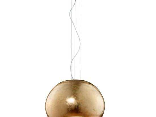 Φωτιστικό Οροφής Ontario 315200179 Gold Trio Lighting Γυαλί
