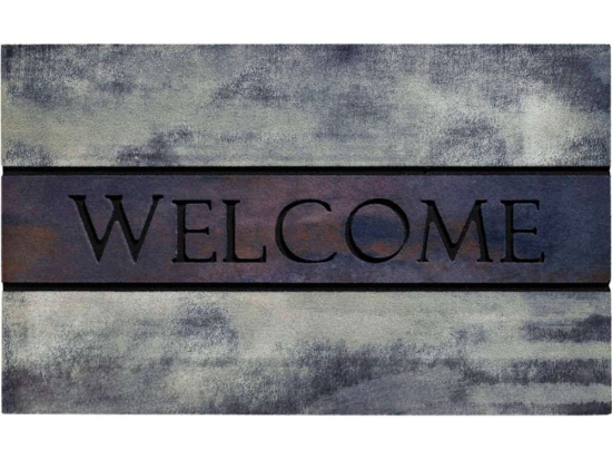 Πατάκι Εισόδου Residence Welcome Concrete 019 45x75cm Beige-Grey Sdim 45X75