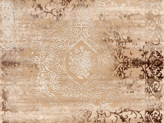 Χαλί Vintage 23340-770 Beige-Brown Merinos 166Χ236cm